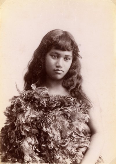 Maori Woman, Rotorua, New Zealand by Arthur James Iles